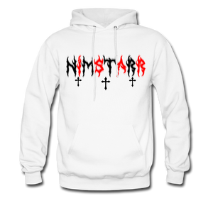 real white hoodie - white
