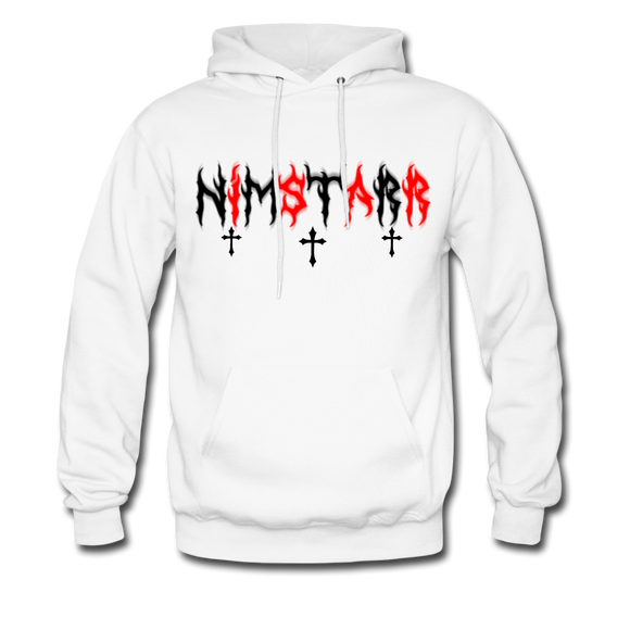 real white hoodie - white