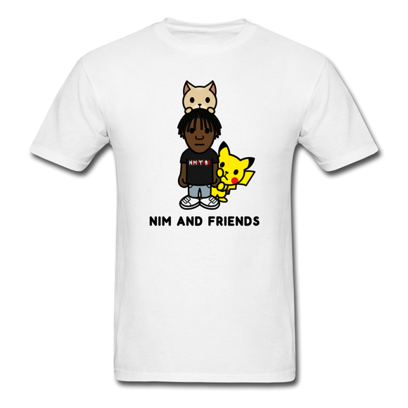 Nim and friends tee - white