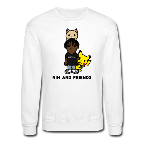 white rim and friends - white