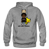 Nim & Friends Heavy Blend Adult Hoodie - graphite heather